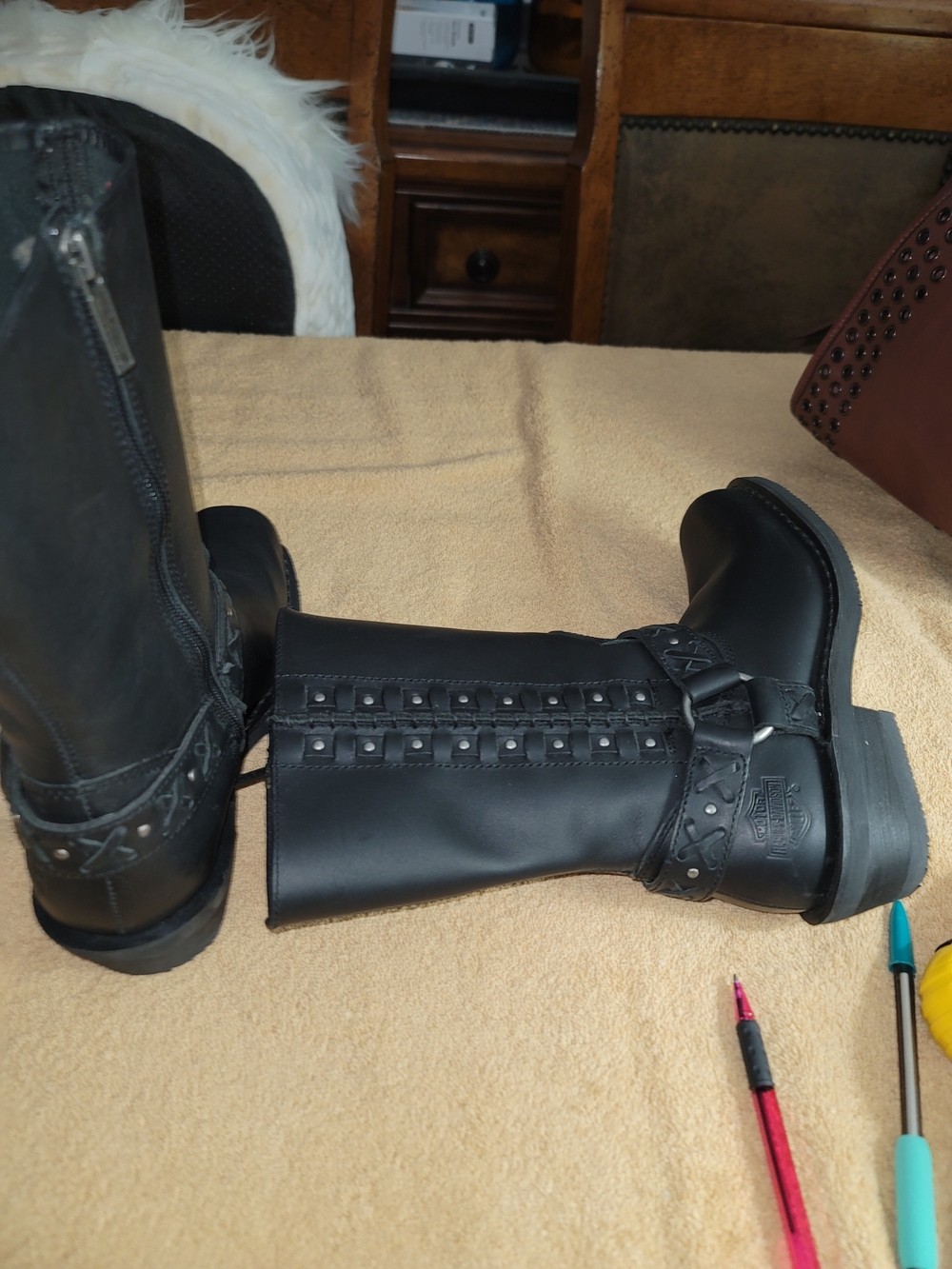 Harley-Davidson Harness Boots Women Brand New NWOB - Picture 3 of 8